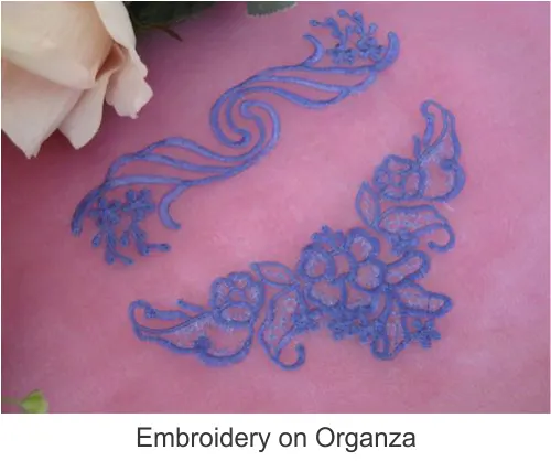 Emb on organza 1